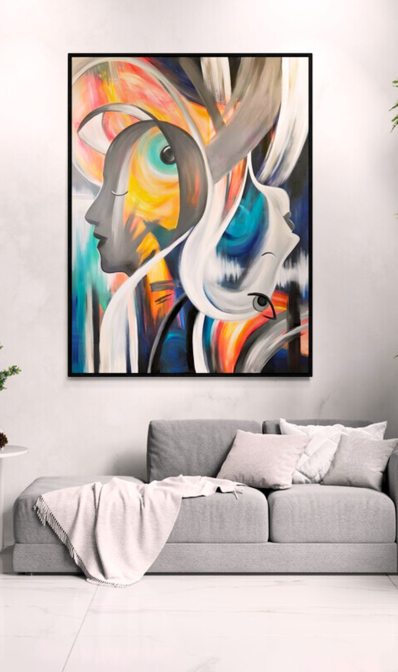 Tableau Abstraite Figurative