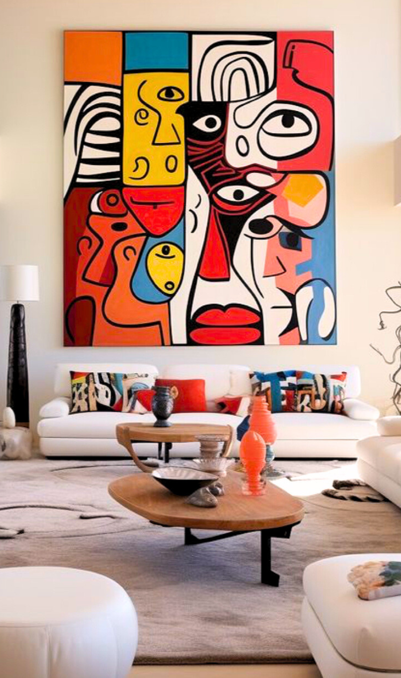 Tableau Abstrait Colors II