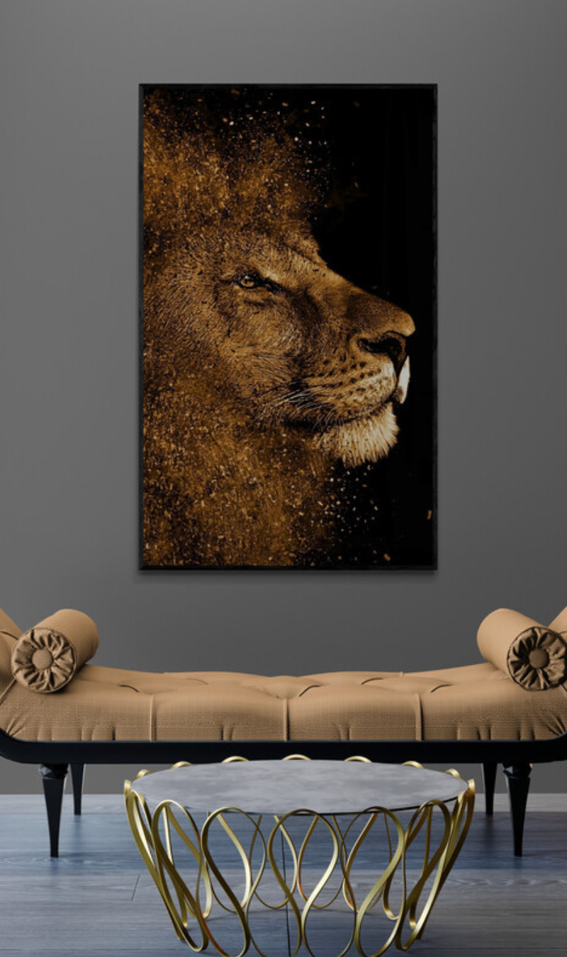 Tableau Gold Lion