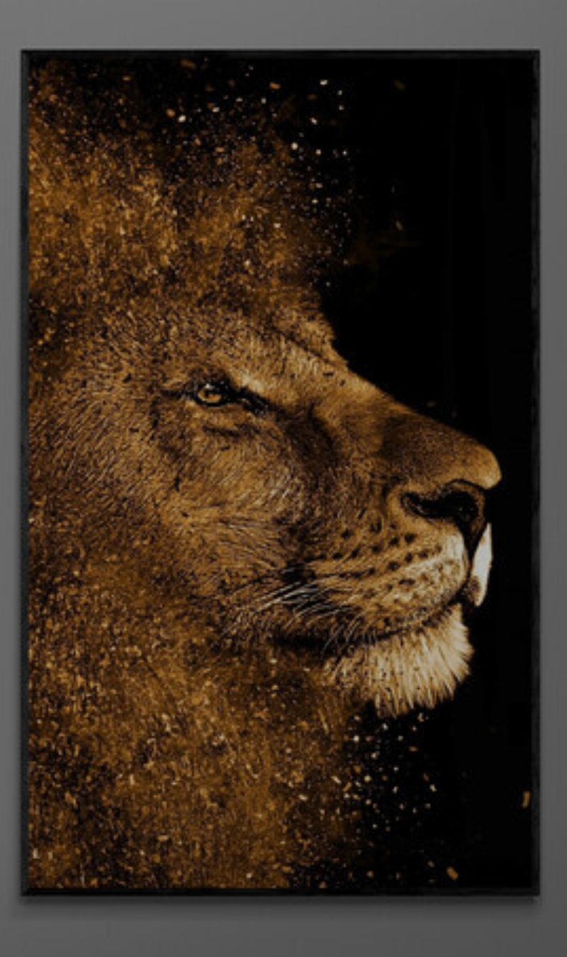 Tableau Gold Lion