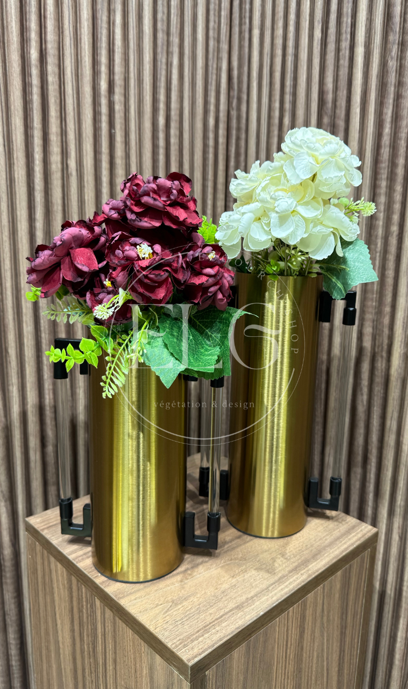 Set Cylindrique Doré