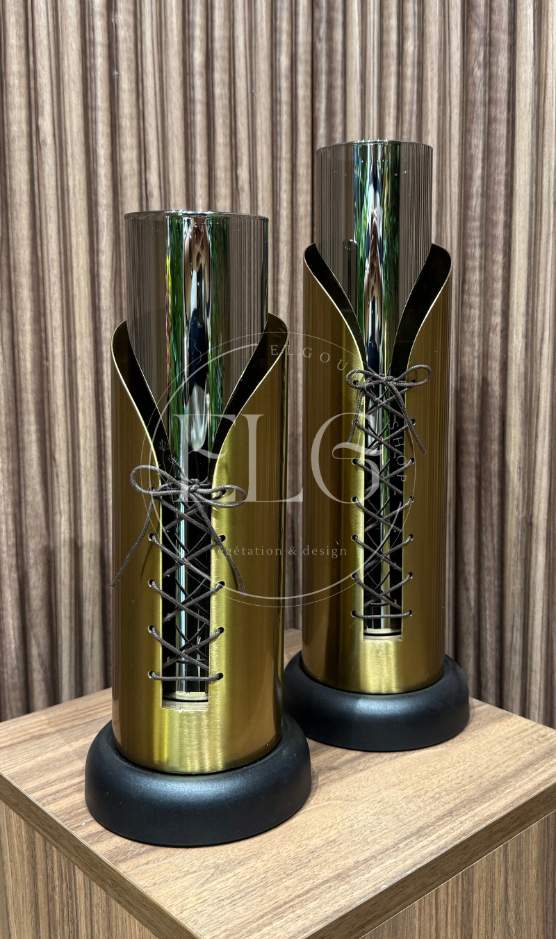 Set Cylindrique Doré