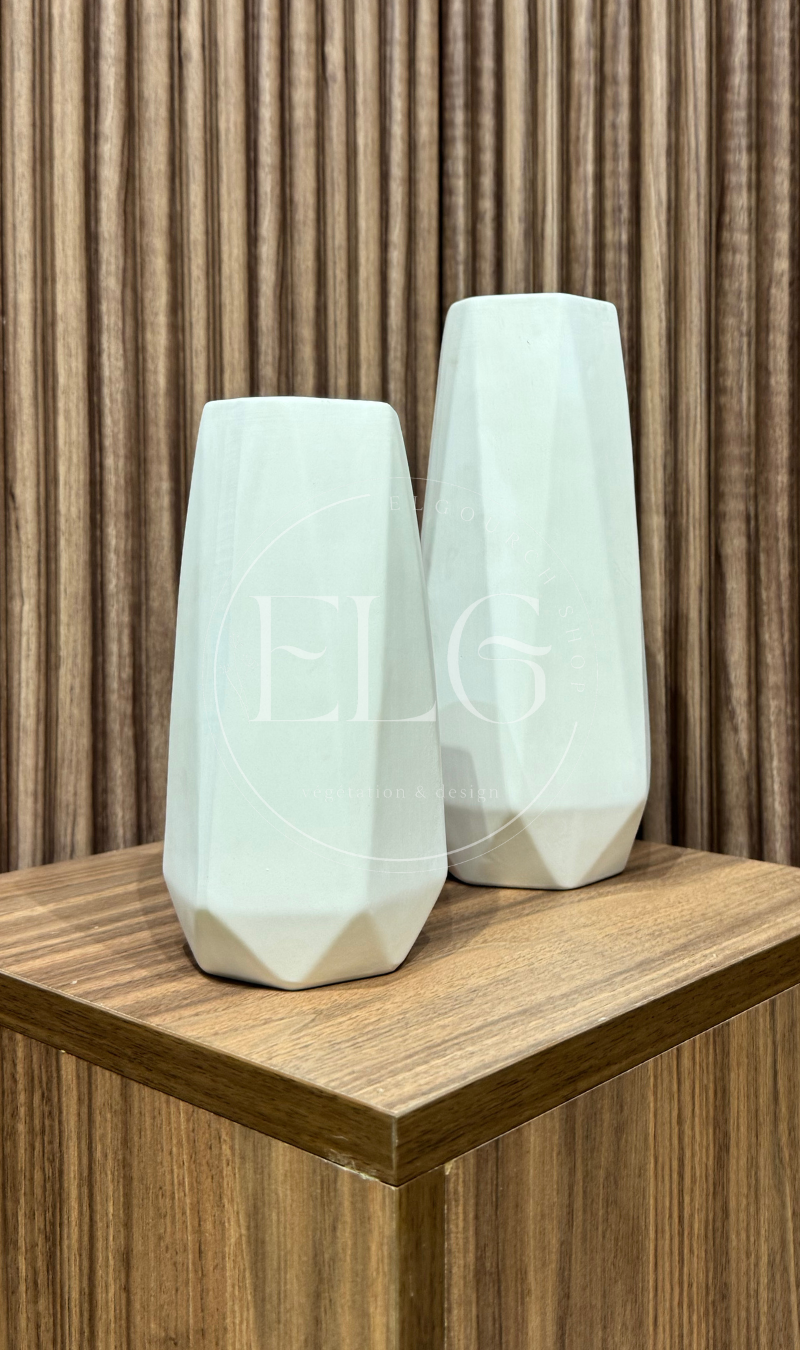 Vases Blancs Puresse