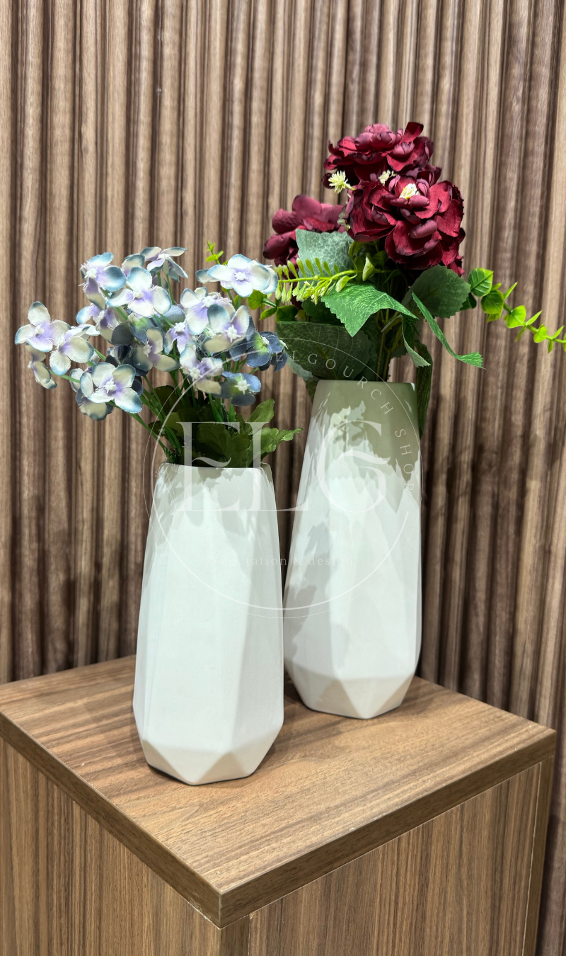 Vases Blancs Puresse