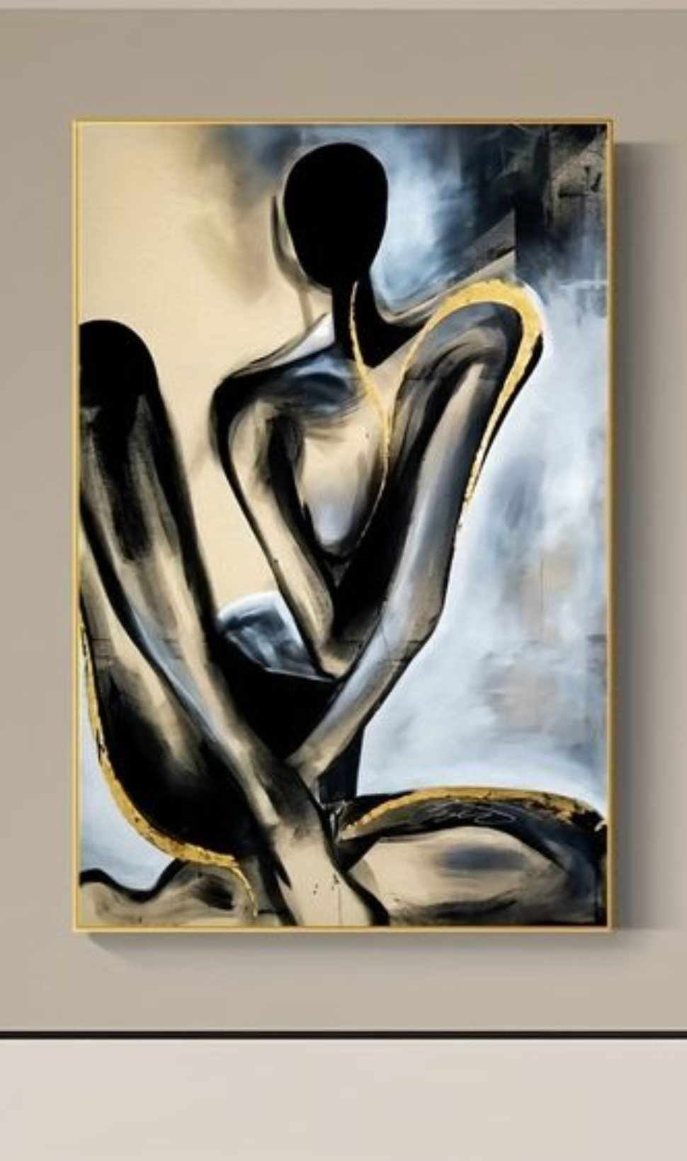 Tableau Silhouette Abstract Art