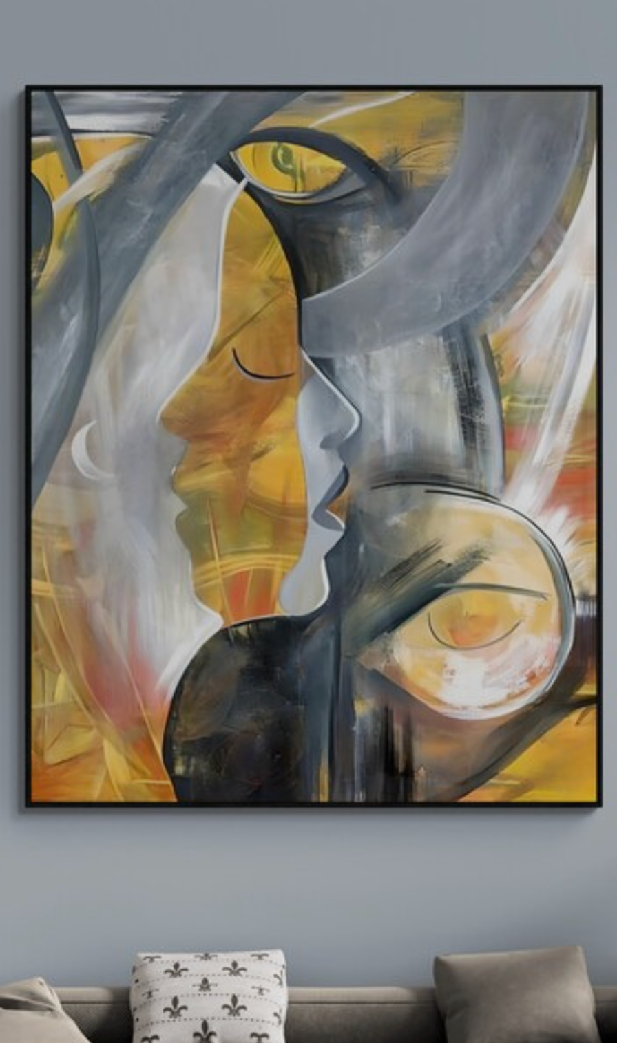 Tableau Abstract Face II