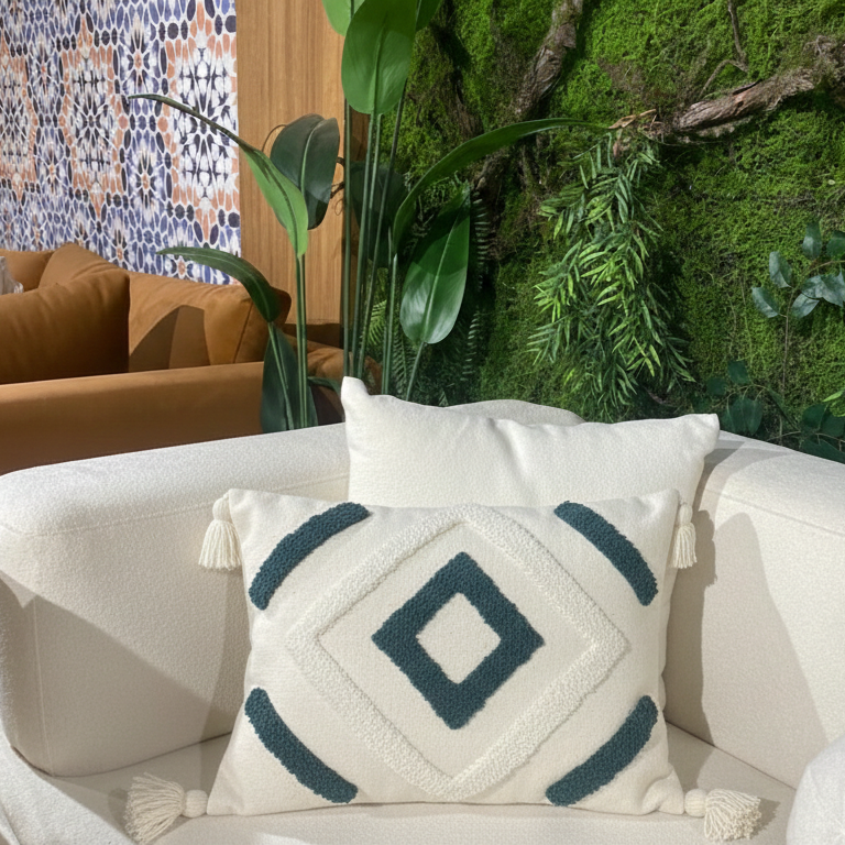 Coussin Geometric Coastal