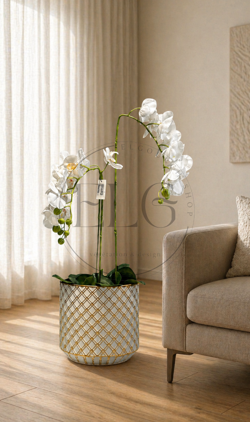 Orchidée papillon - plante artificielle