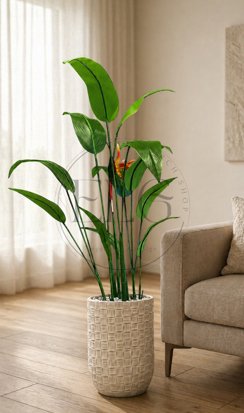 Oiseau de paradis - plante artificielle
