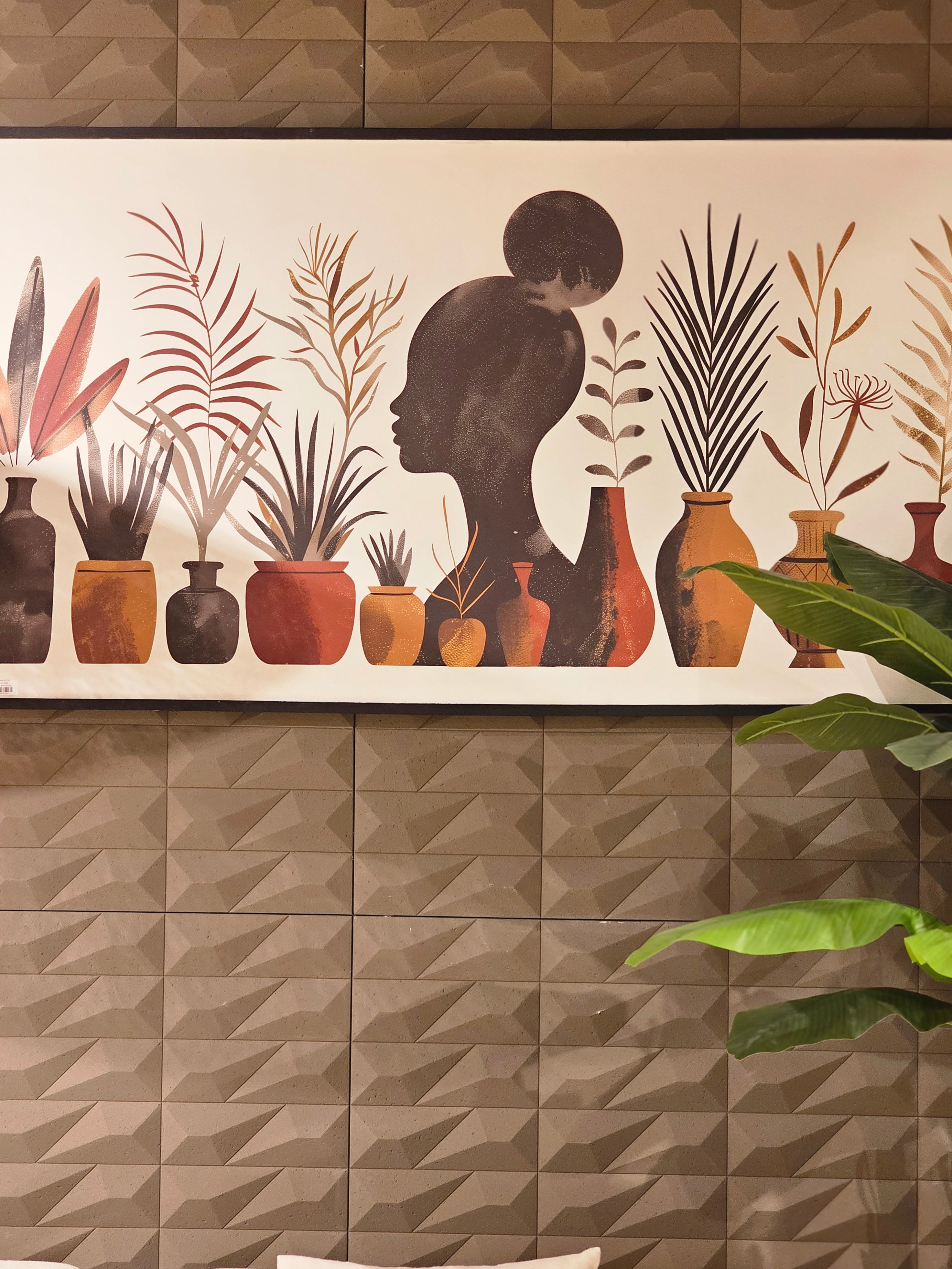 "Jardin d'Argile - Silhouette Africaine aux Poteries"