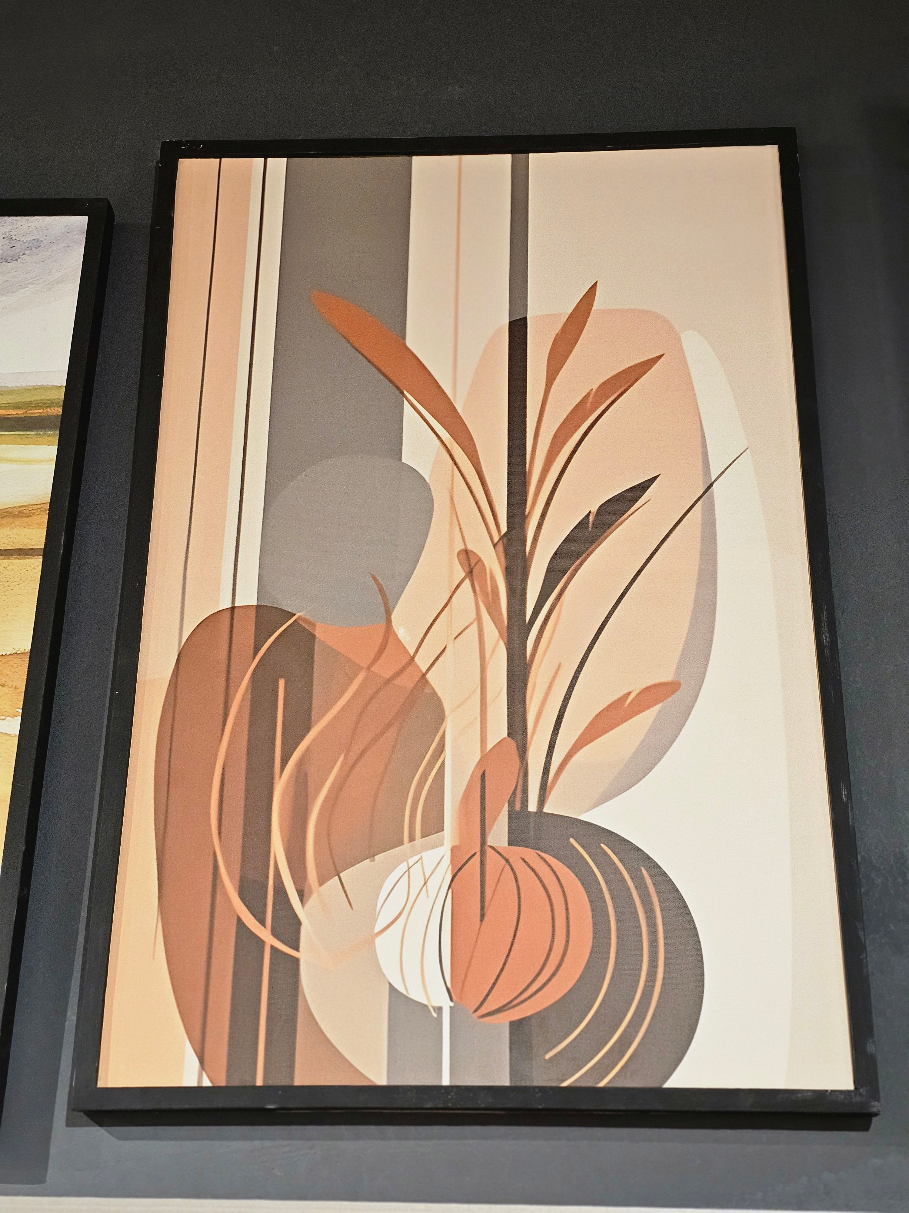 "Élégance Art Déco - Feuilles et Formes"