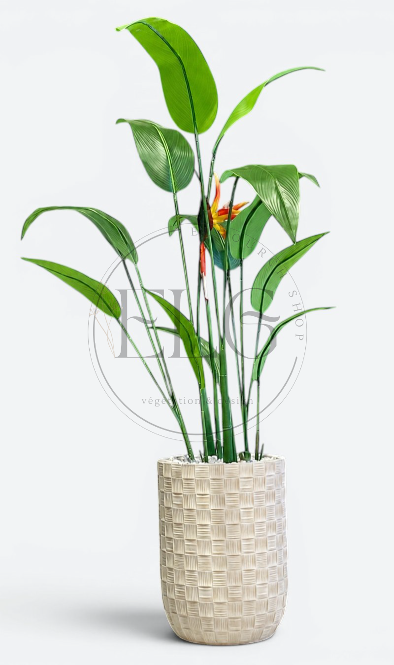 Oiseau de paradis - plante artificielle