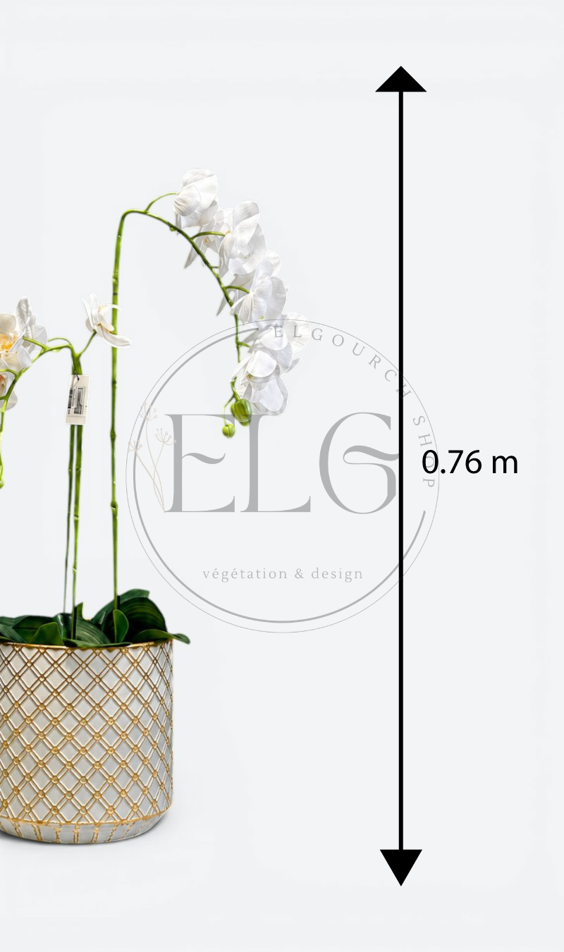 Orchidée papillon - plante artificielle