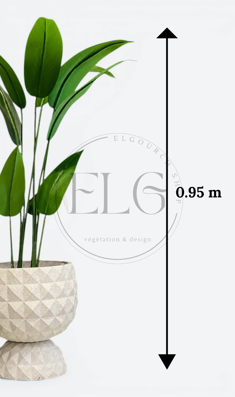 Oiseau de paradis - plante artificielle