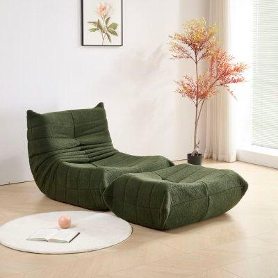 Canapé Sofa Compressé avec Pouf – Confort & Design