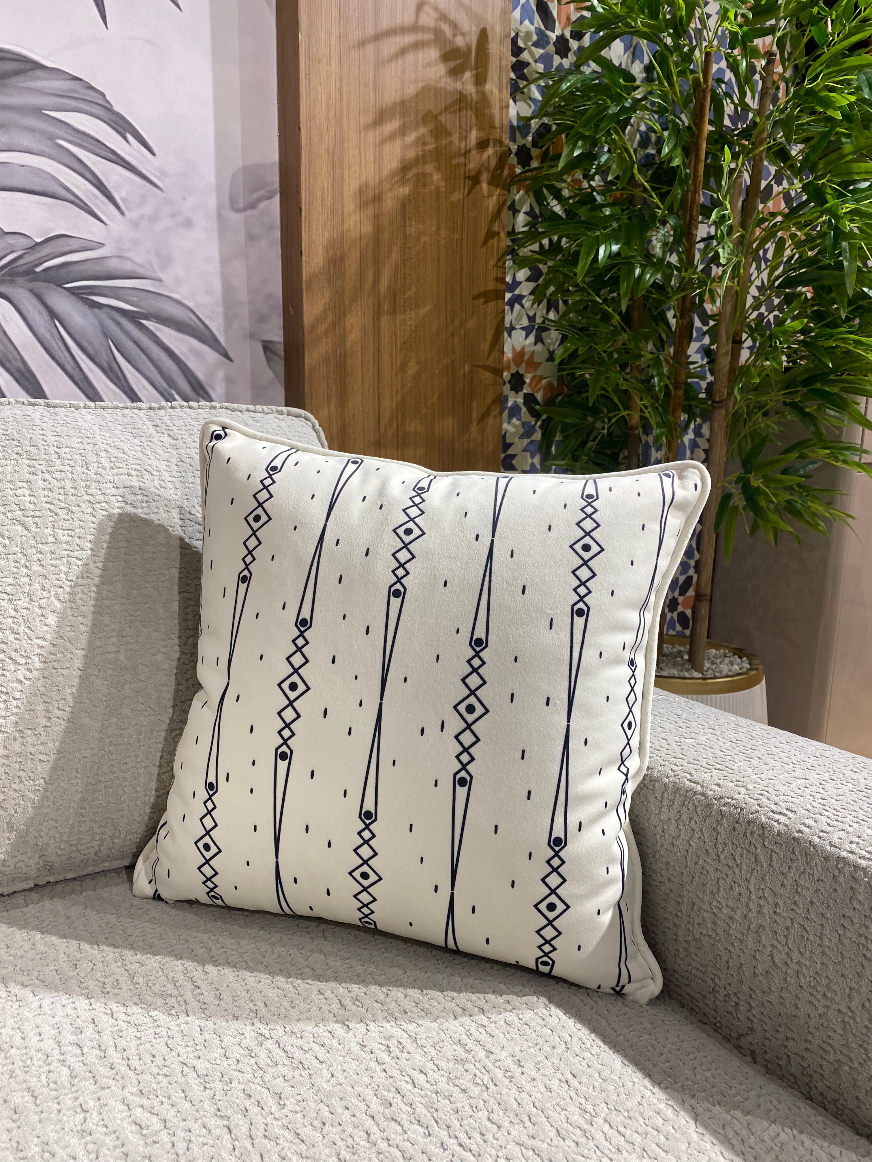 Coussin de Salon en Tissu Premium – Confort & Élégance