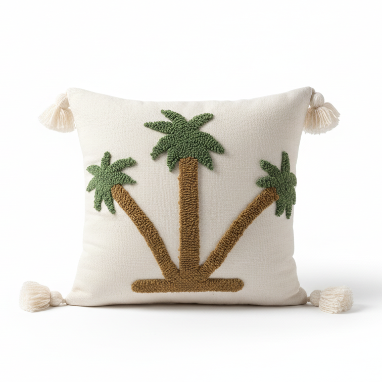 Coussin Oasis Tropicale